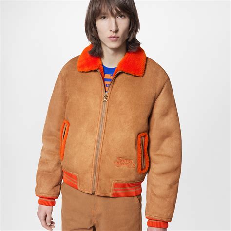 giacca college louis vuitton|Shearling College Blouson .